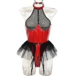 Mesh Skirt Bodysuit - Image 6