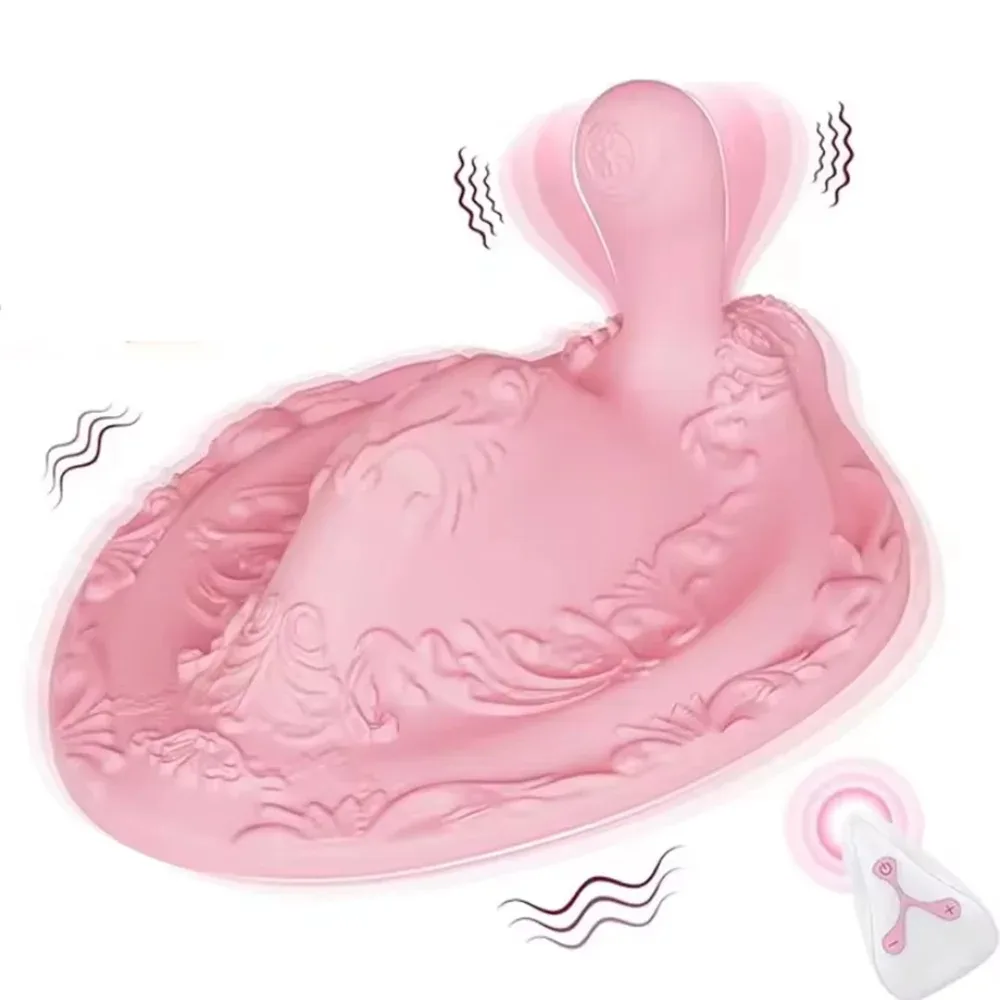 Cushion Wand Massager Cushion Wand Massager with 12 frequency vibration modes, pink silicone body, remote control function, and discreet adult wellness design