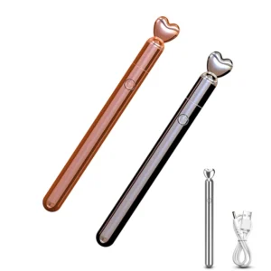 Mini Bullet Massager with slim silicone body, manual control, battery power, CE certification, and discreet adult wellness design