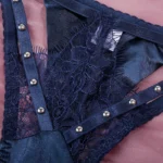 Navy Sequin Lingerie - Image 5